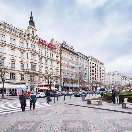 Wenceslas Square Apartment Prague Extérieur photo