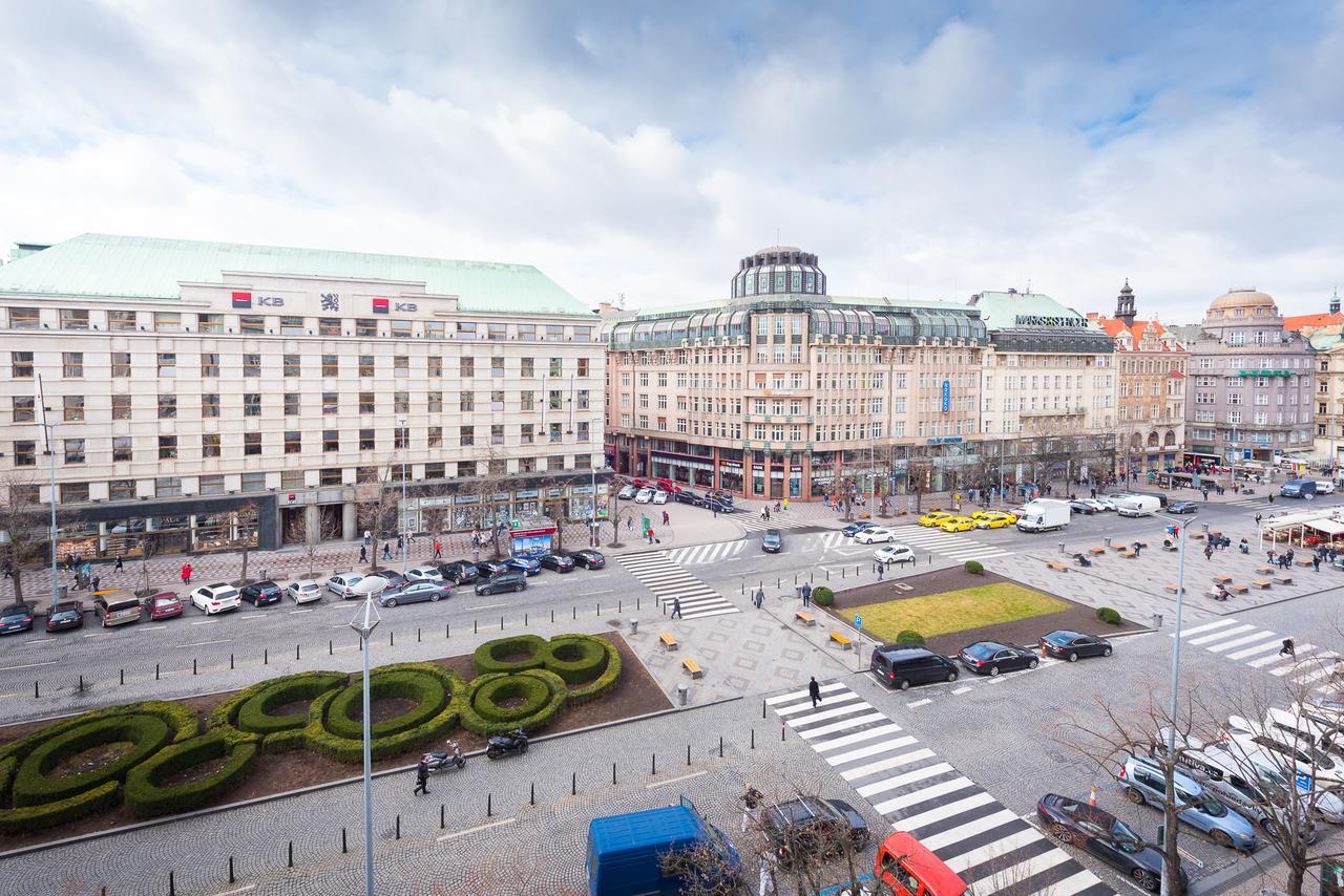 Wenceslas Square Apartment Prague Extérieur photo