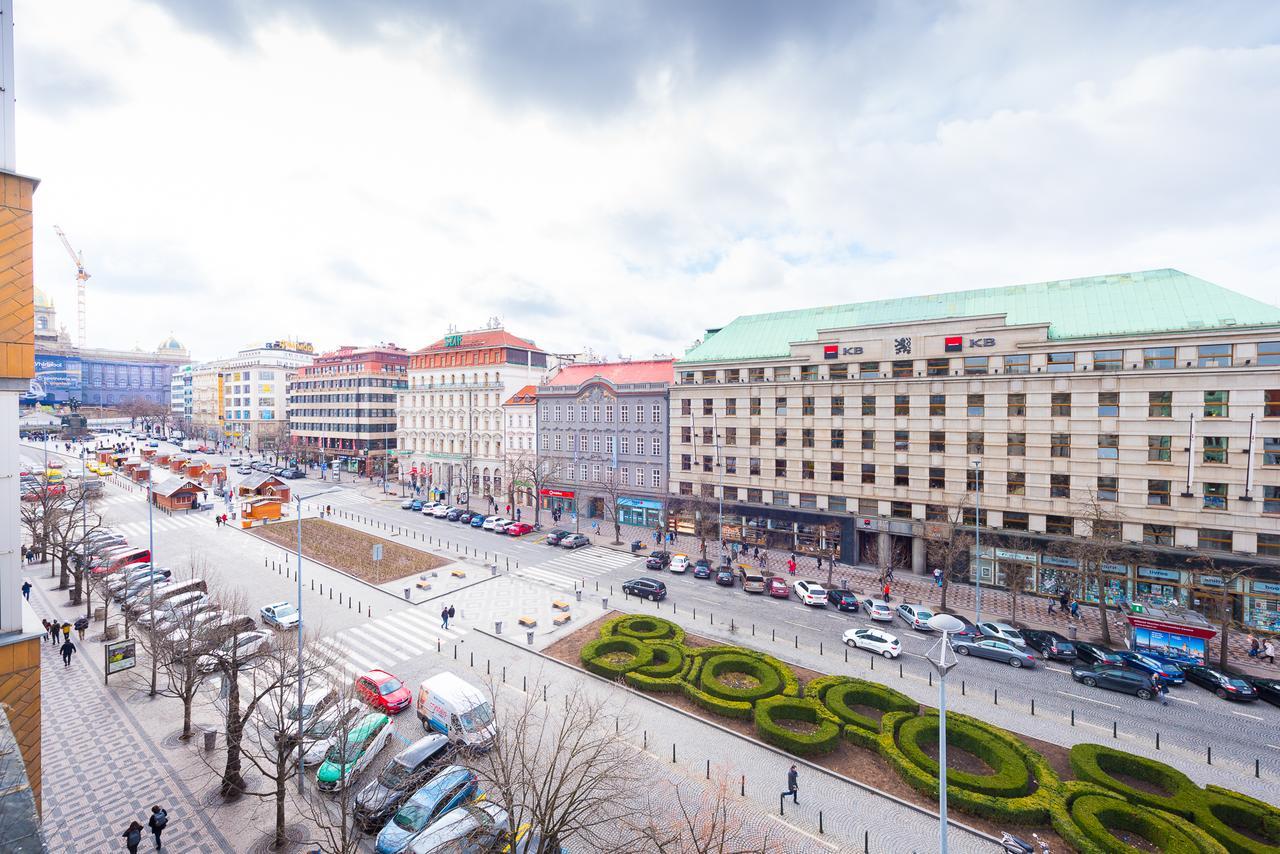 Wenceslas Square Apartment Prague Extérieur photo